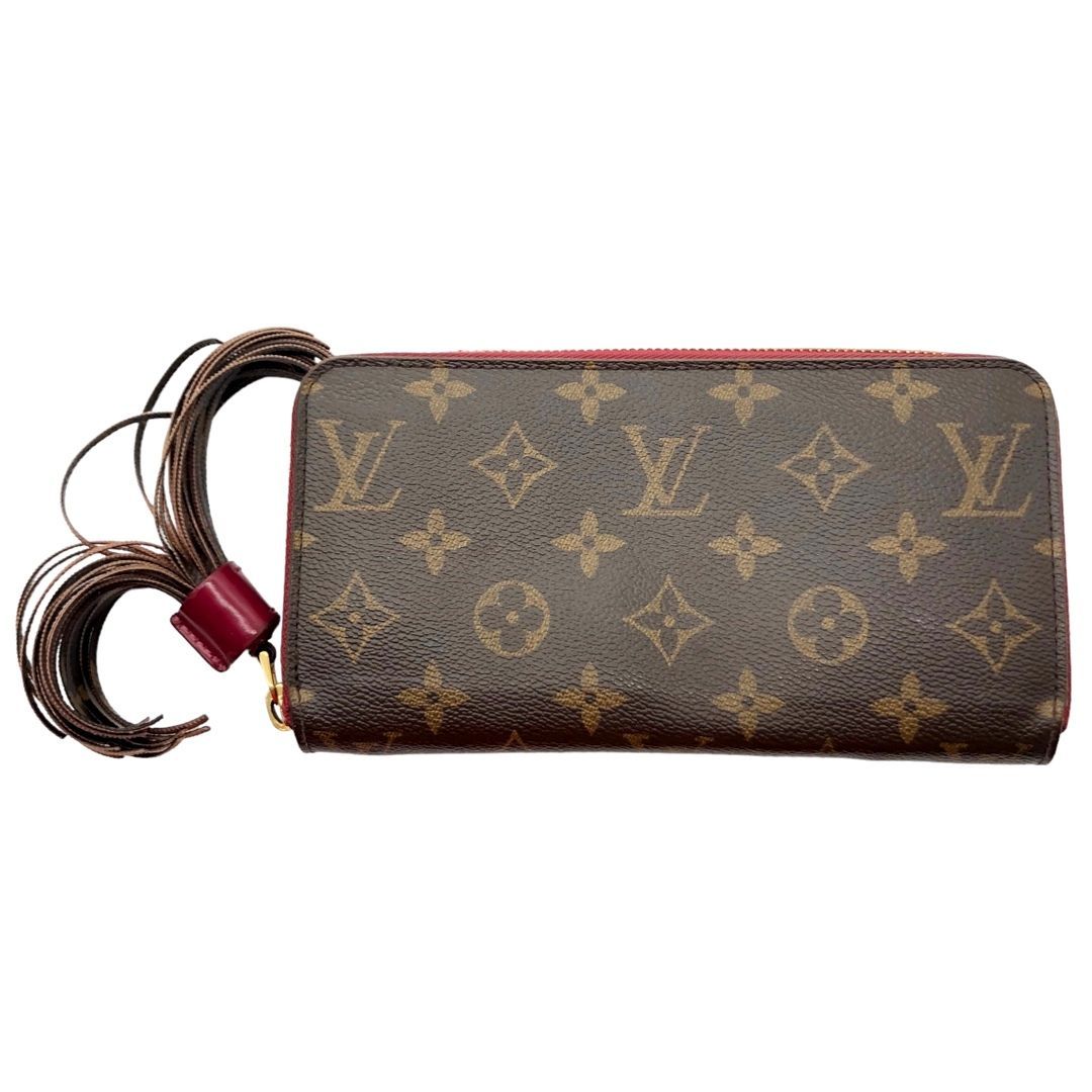 ルイヴィトン LOUIS VUITTON ジッピーウォレット 長財布 フリンジ モノグラム M62256【62392】