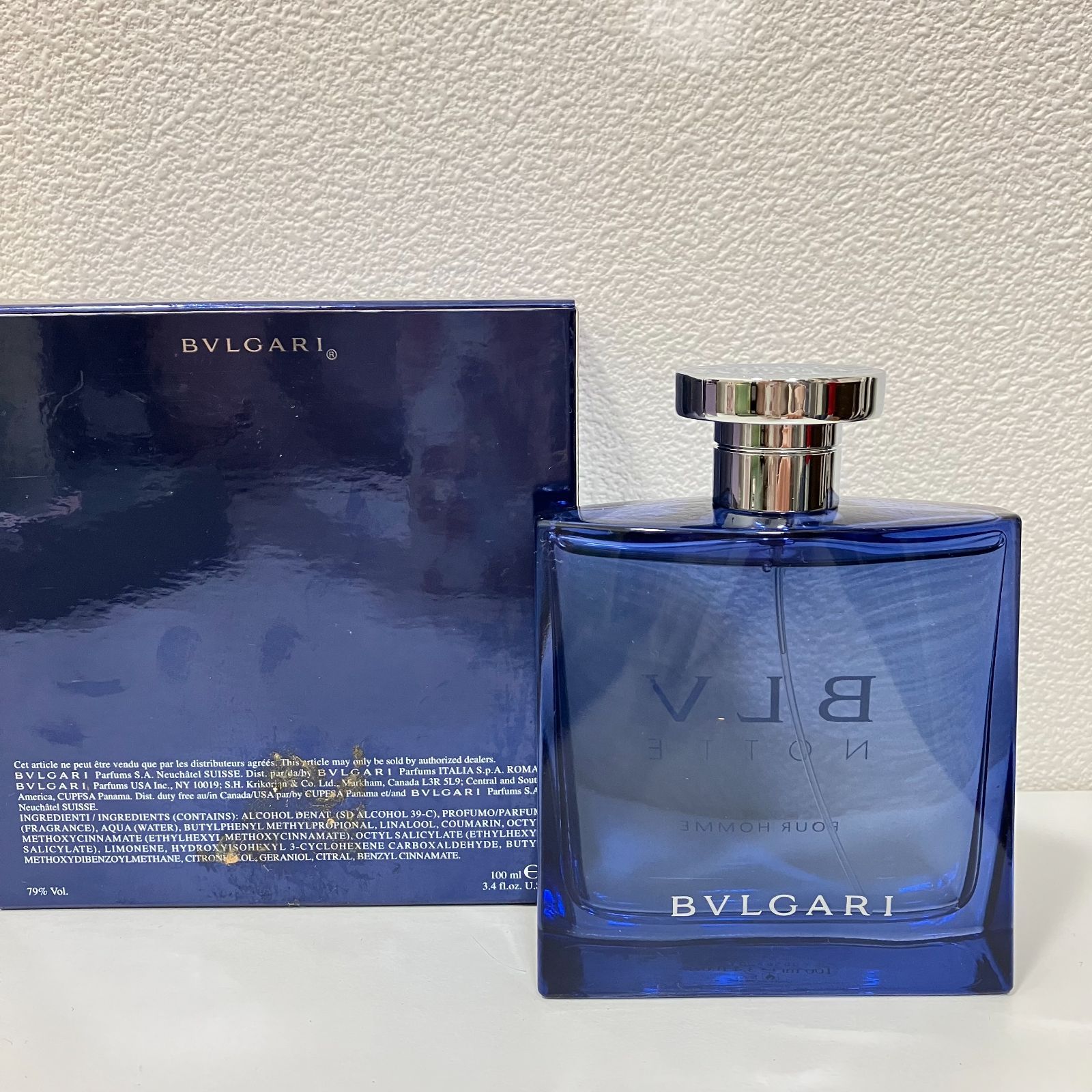 H13650A】その他 香水 BVLGARI ブルガリ ブルーノッテ プールオム