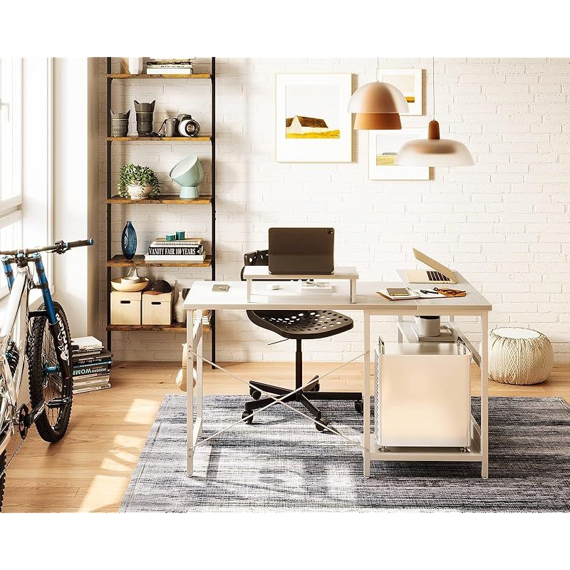 簡単組立式】L型デスク DTMデスク ゲーミングデスク PCデスク コーナー