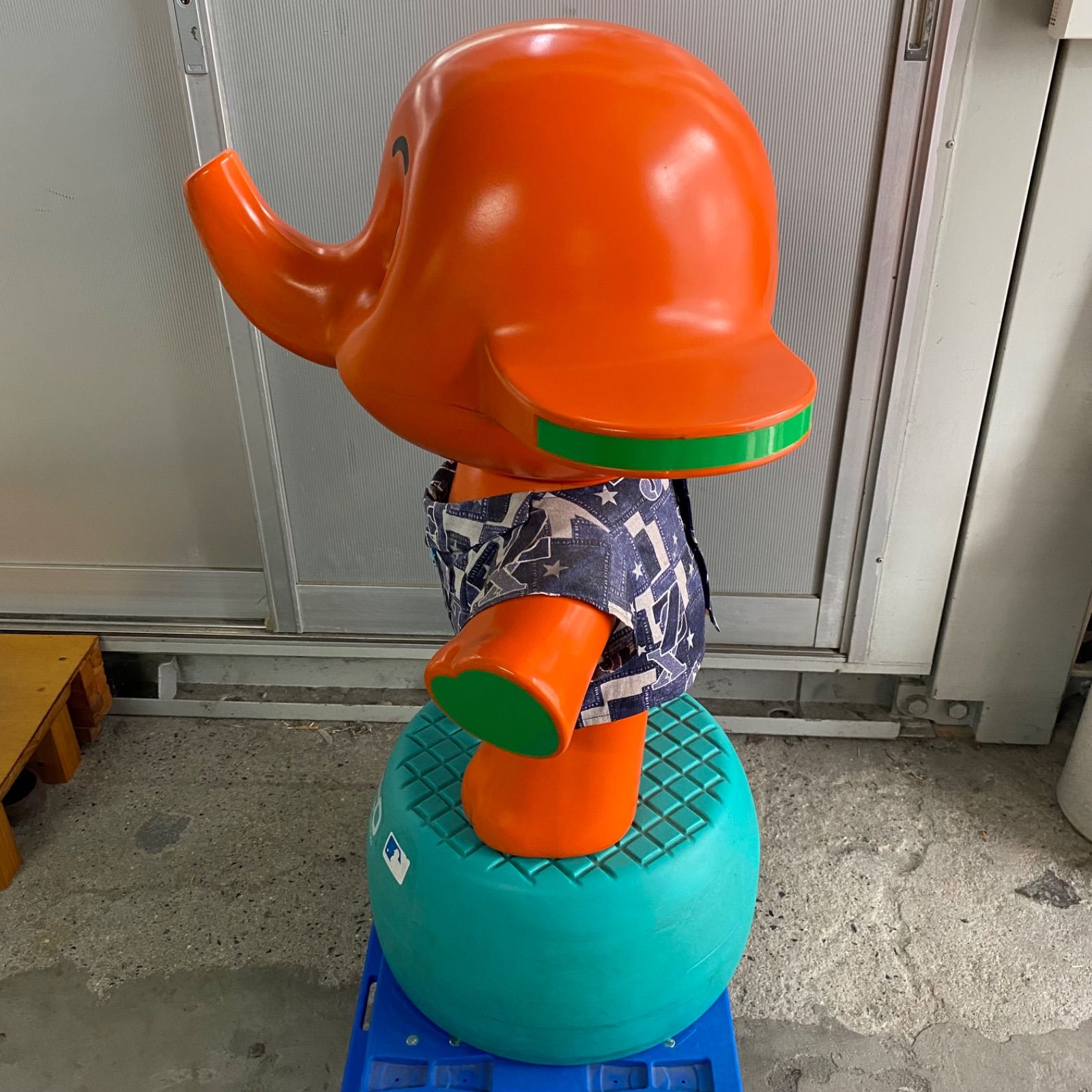 ①等身大 サトちゃん人形 置物 高さ約95cm SATO製薬 サトちゃん 非売品 等身大 サトちゃん人形 置物 高さ約95cm 服付き SATO製薬 サト