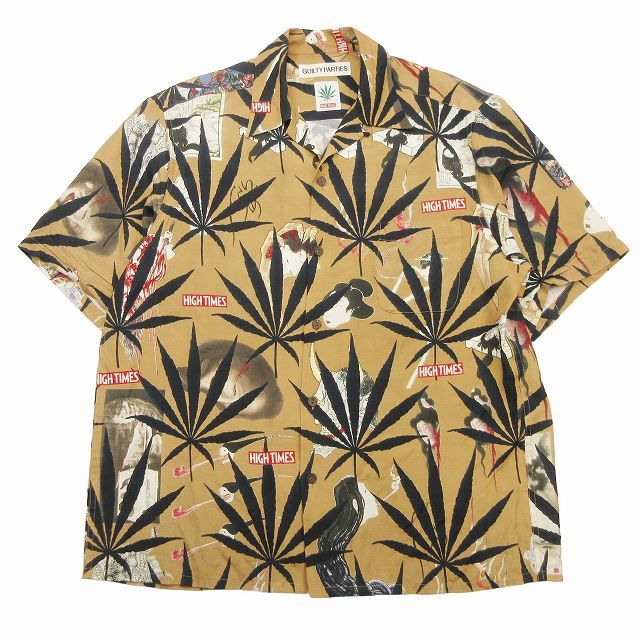 WACKO MARIA ワコマリア　アロハシャツ　半袖 WACKO MARIA ワコマリア HAWAIIAN SHIRT S/S 春画 レーヨン