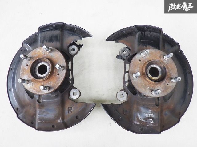 【実動外し ストア出品】HONDA 純正 FN2 シビック タイプR ユーロ  フロント ハブ ナックル 左右 セット ABS有 棚F-3