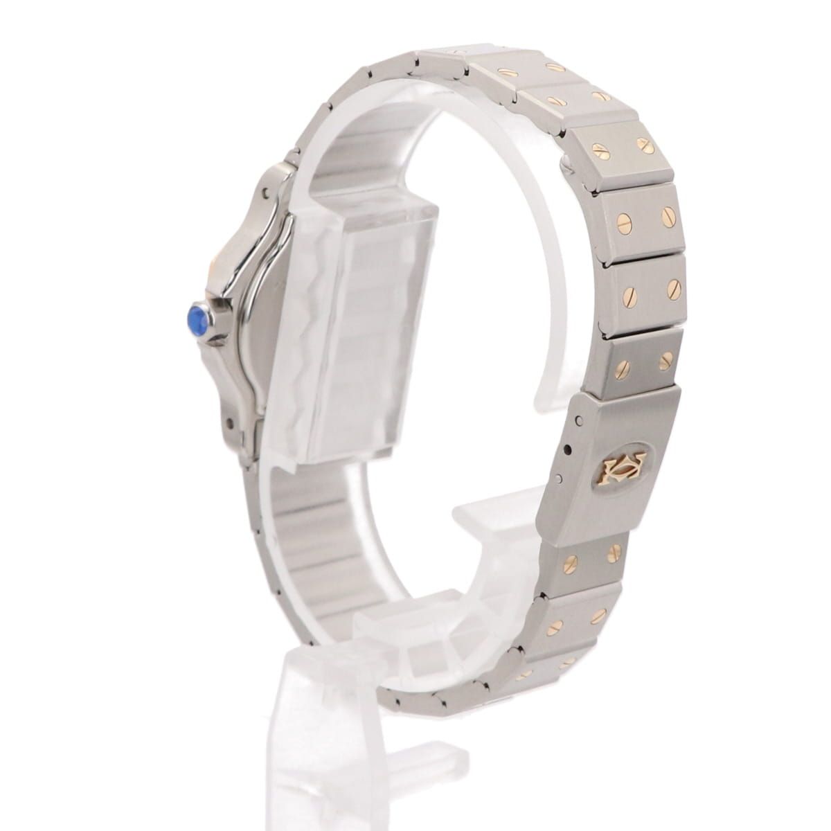 カルティエ CARTIER サントスオクタゴン SM 187903 腕時計 SS YG
