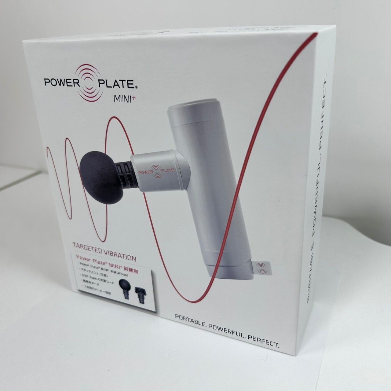 POWER PLATE MINI パワープレート ミニ ホワイト 振動マシン SA