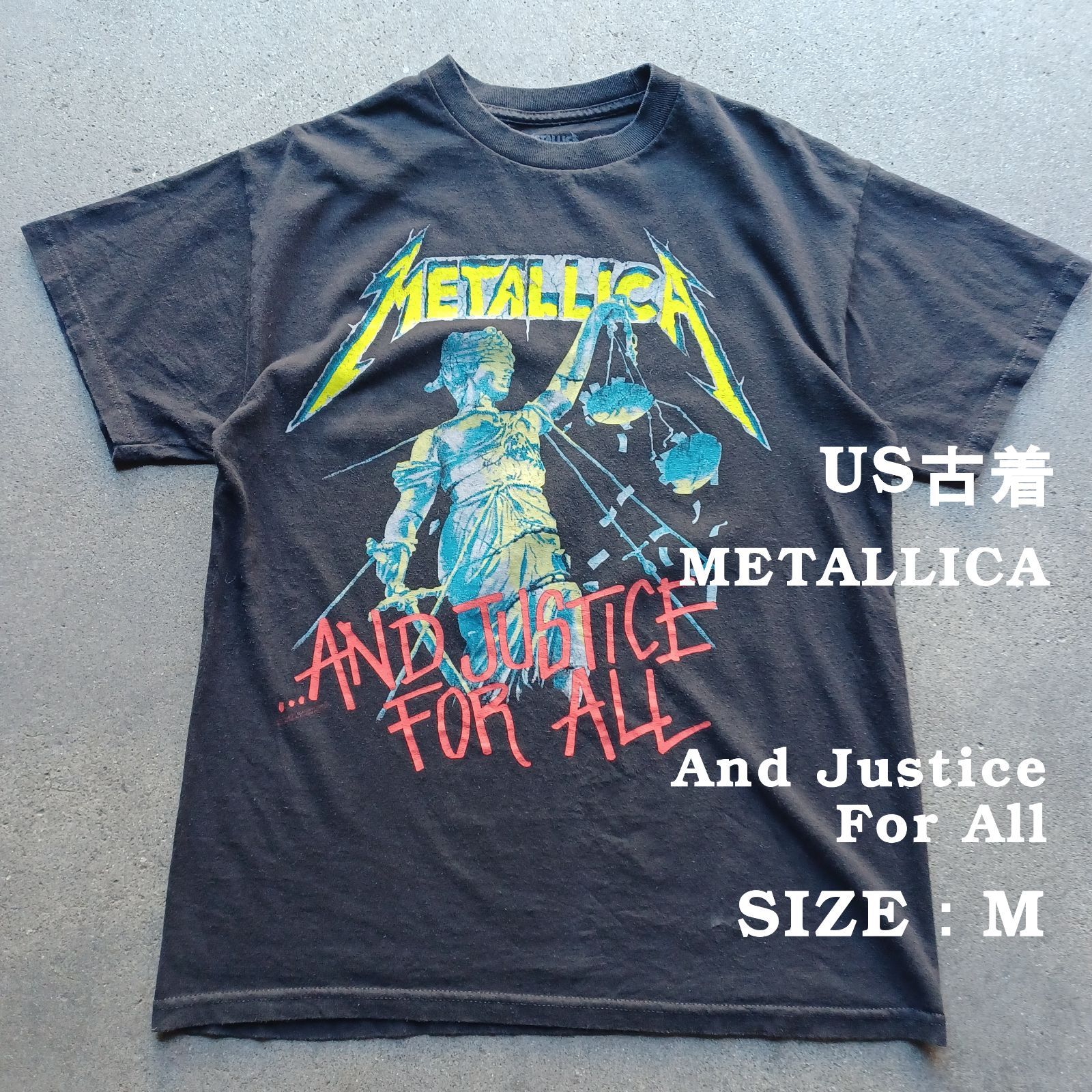 新品 All For Justice メタリカ Metallica 【M】 ロサンゼルス発 半袖 