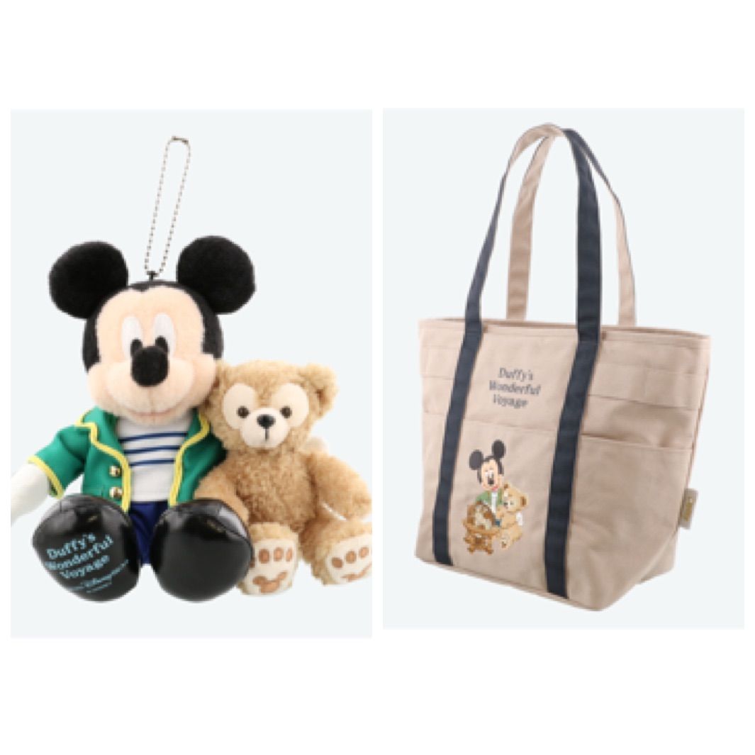 ダッフィー ワンダフルヴォヤッジ ぬいぐるみバッジ ダッフィーの