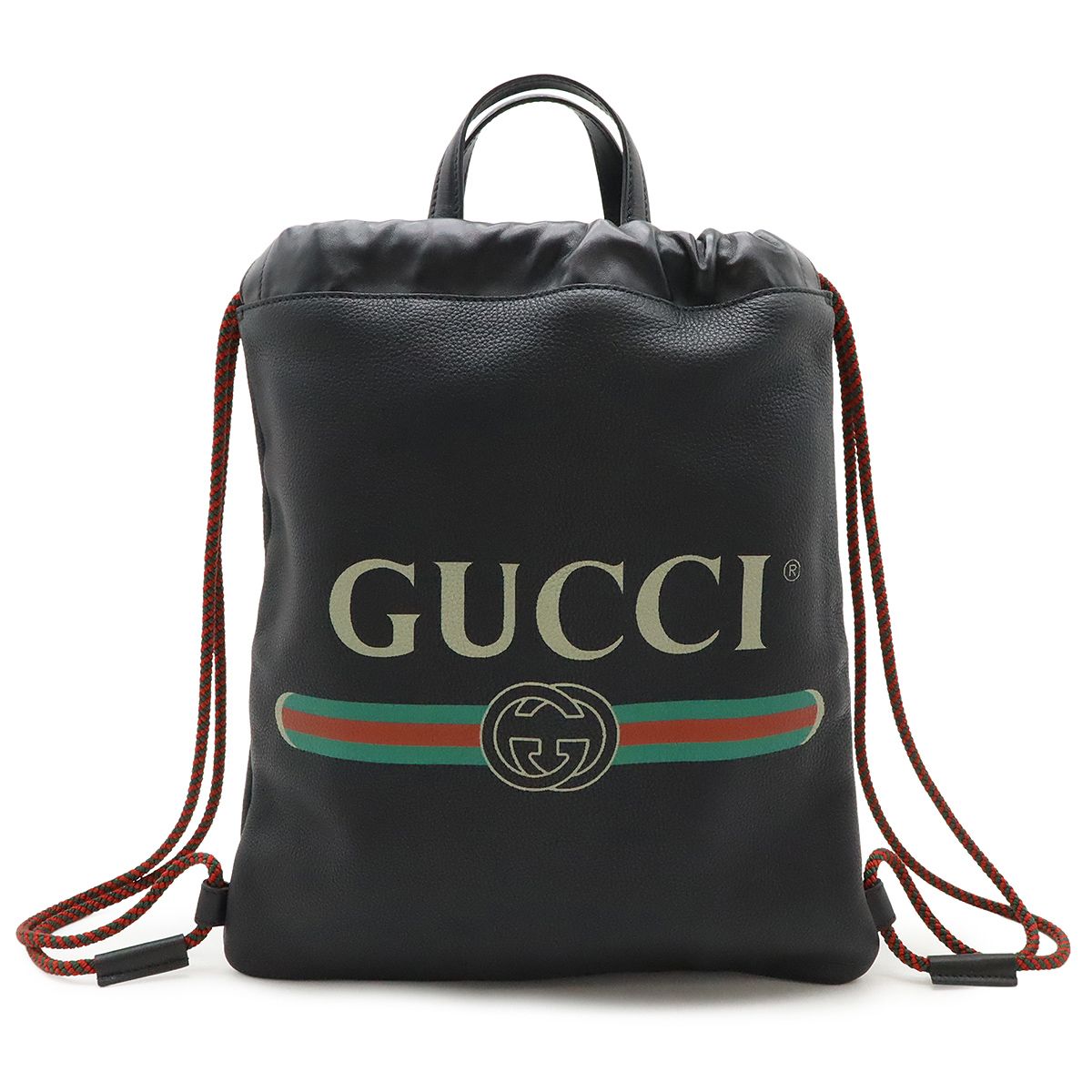 GUCCI グッチ グッチプリント ドローストリング バックパック