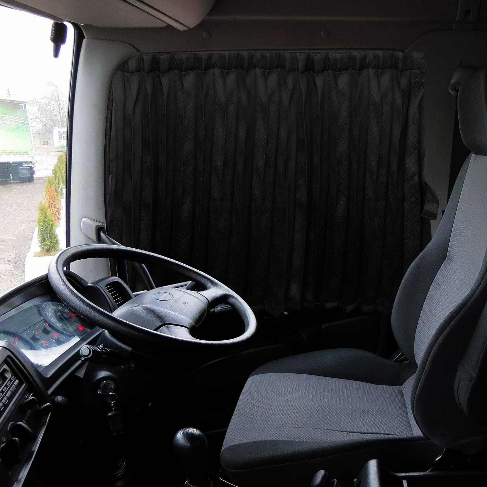 新品 ZATOOTO トラック カーテン 99.9%遮光 トラック用品 サイド