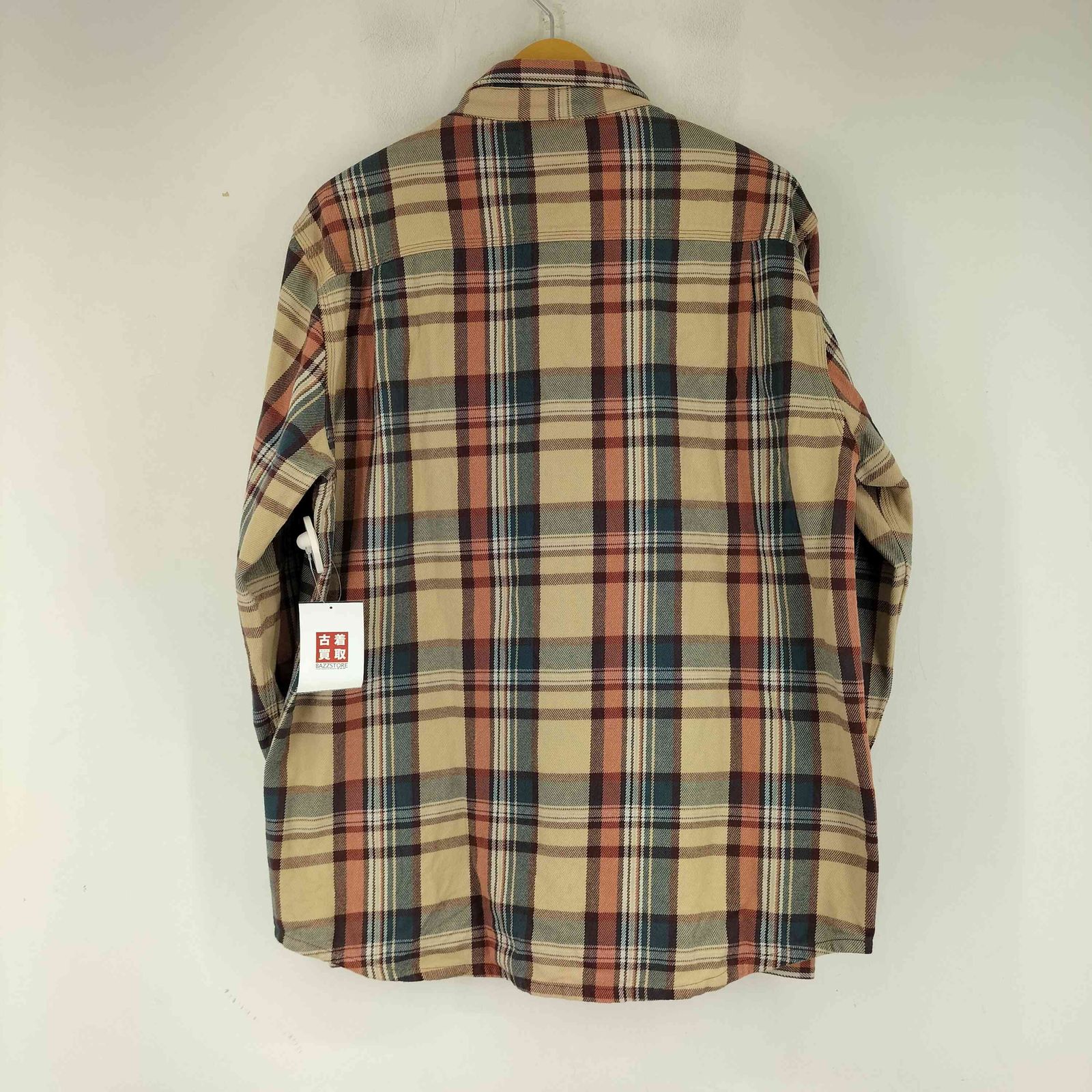 アウターノウン OUTERKNOWN チェック L/S ネルシャツ メンズ JPN
