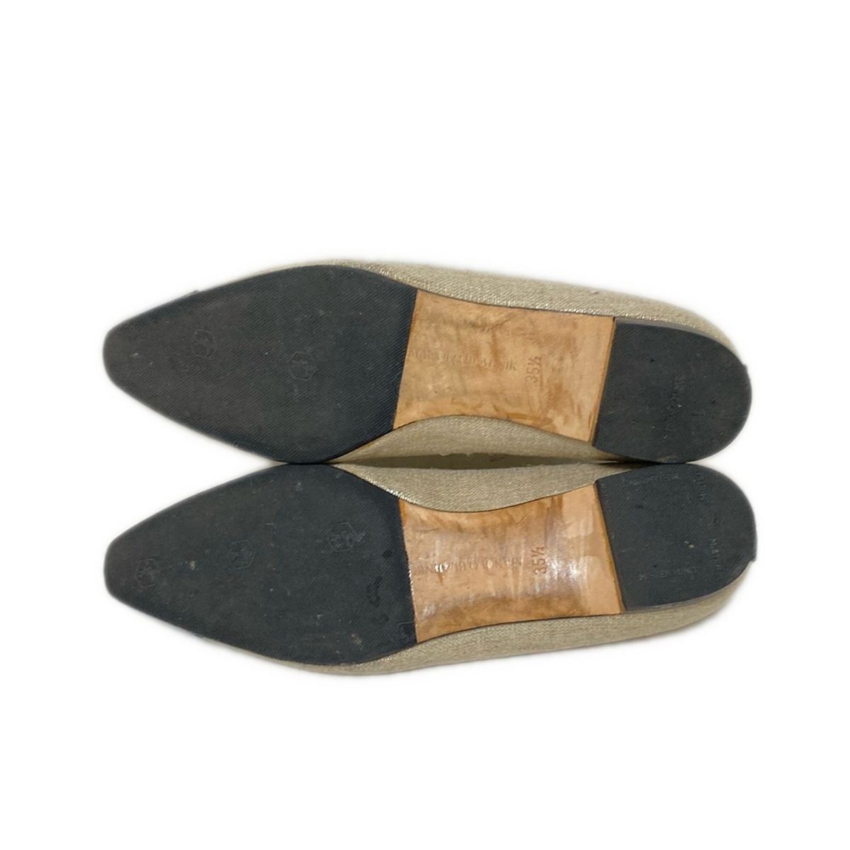 MANOLO BLAHNIK(マノロブラニク) フラットシューズ 35 1/2