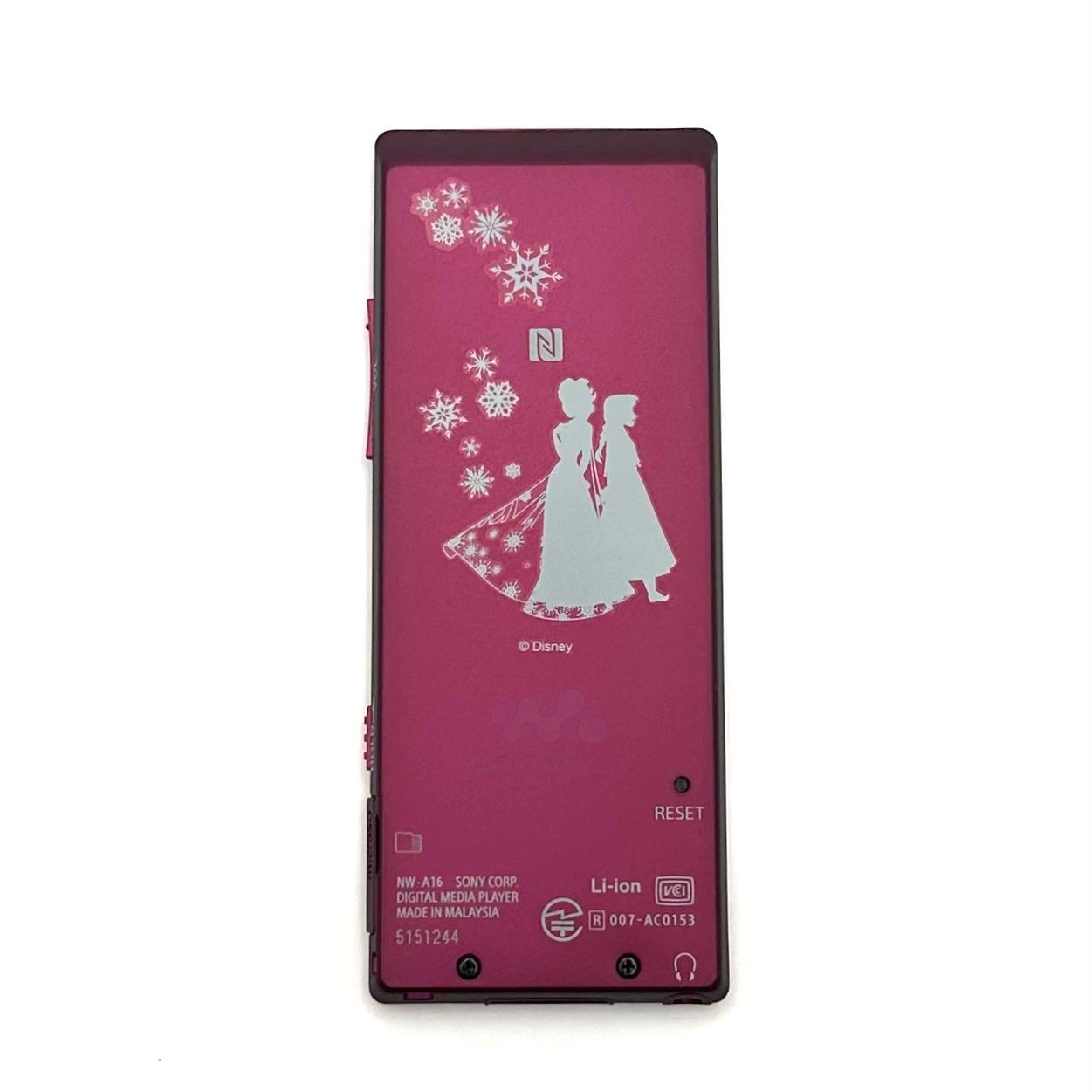 極美品】SONY ウォークマン NW-A16 ディズニーコラボ アナと雪の女王 アナ雪 27.9GB ピンク 稼働 専用ケース イヤホン - メルカリ