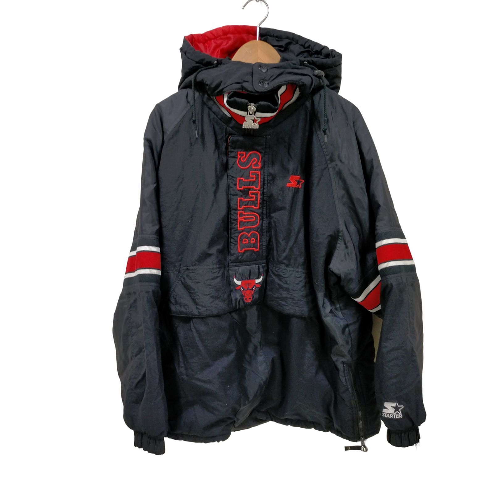 スターター STARTER NBA BULLS アノラックパーカー メンズ JPN：M 