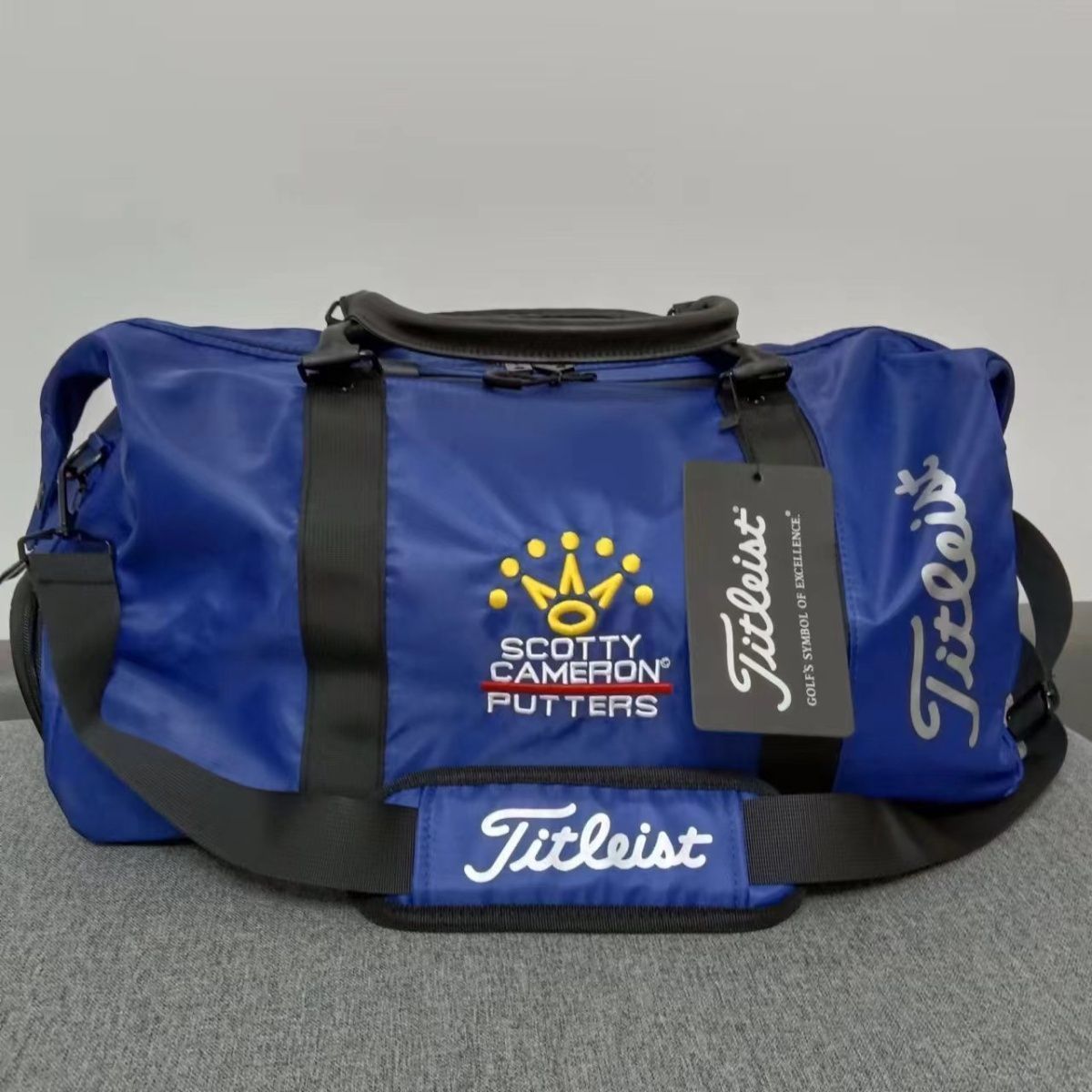 Titleist タイトリスト ブルー 水色 ボストンバッグ 新品 Titleist タイトリスト ブルー 水色 ボストンバッグ 男女兼用 ゴルフ