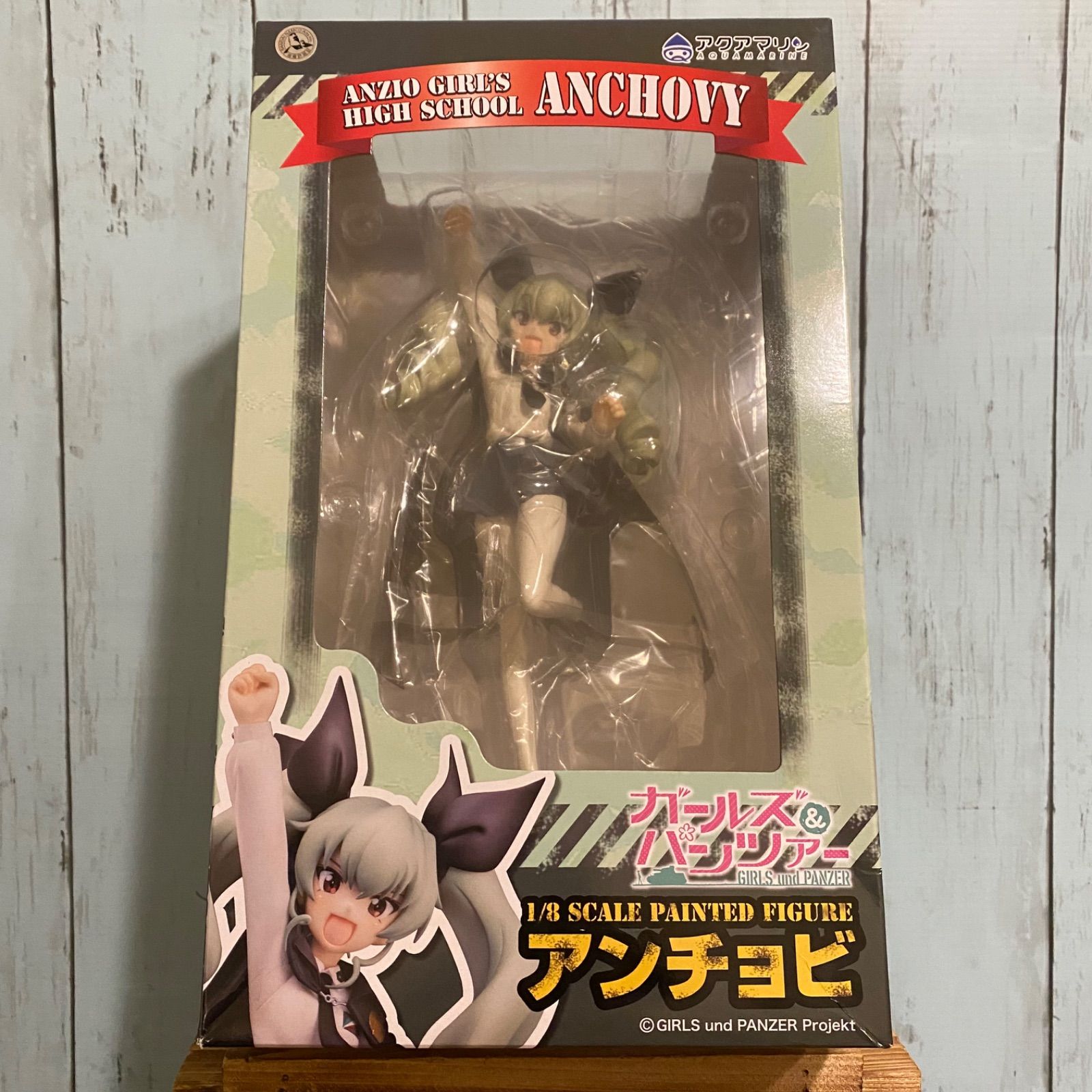 ガールズ&パンツァー アンチョビ 1/8スケール フィギュア 【未開封 