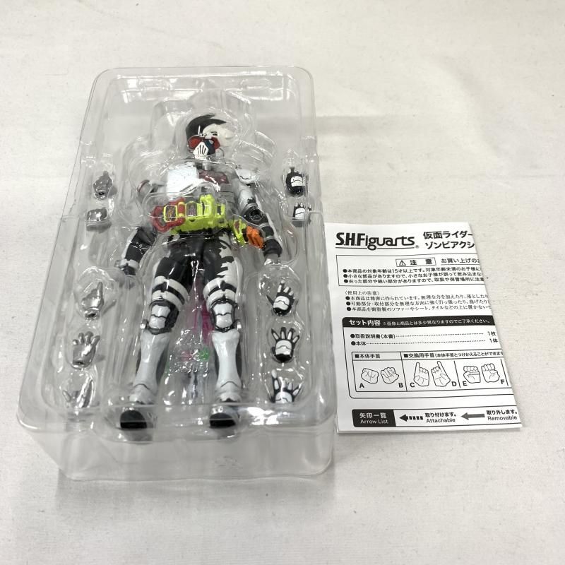中古】開封)S.H.Figuarts 仮面ﾗｲﾀﾞｰｹﾞﾝﾑ ｿﾞﾝﾋﾞｱｸｼｮﾝｹﾞｰﾏｰ ﾚﾍﾞﾙX-0[91