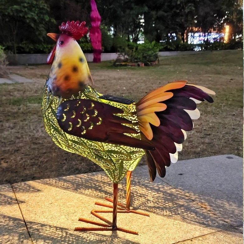 金属製・置物・ニワトリ 高級鉄製 ニワトリ 招福 干支 置物 オブジェ