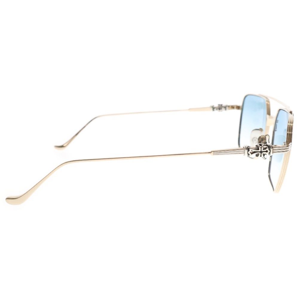 【美品】クロムハーツ MAGNUM2 サングラス ゴールドフレーム カラー CHROME HEARTS 銀座店 クロムハーツ SALE 【MAGNUM II