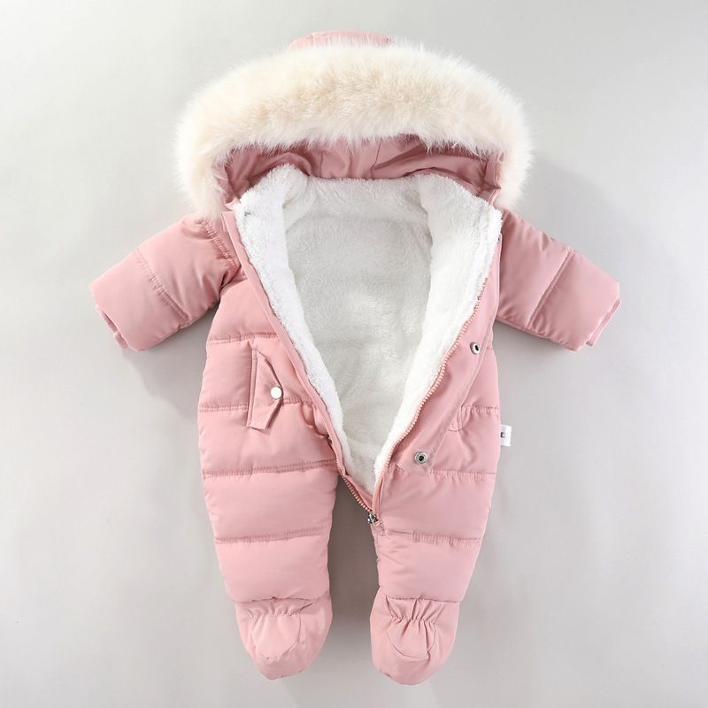 ベビー服 新生児 ジャンプスーツ 赤ちゃん 新生児 おくるみ カバーオール 女の子 男の子 防寒 ロンパース 中綿 暖かい フード付き 手袋付き 長袖 新生児 ベビー服 ギフト お出かけ 誕生日 ePwh541