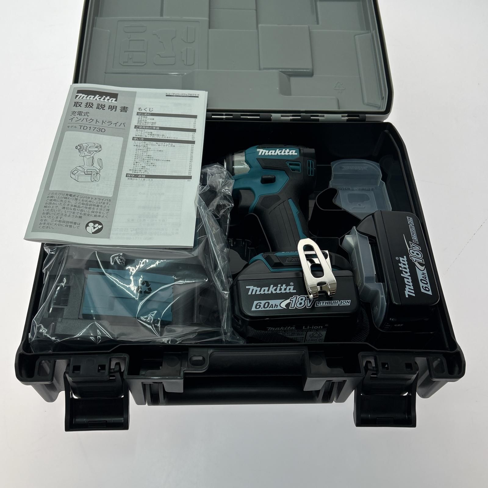MAKITA マキタ インパクトドライバ TD173DRGX ブルー