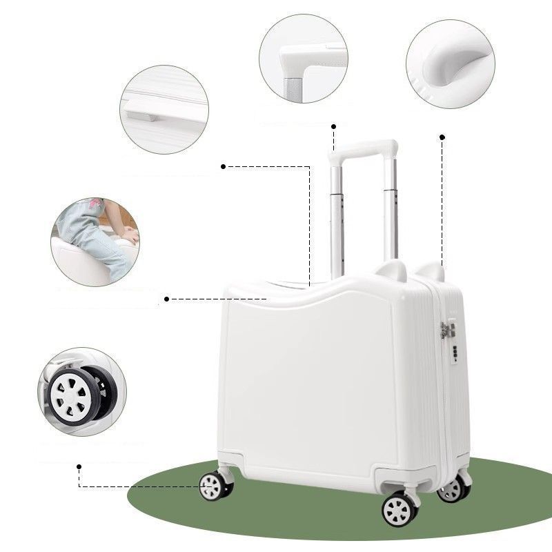 スーツケース 子供用 キッズ コレクション 43L 持ち手 乗れる キャリー