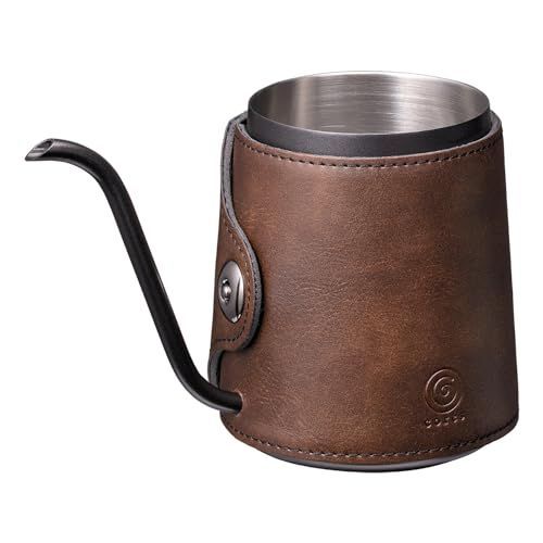 cores コレス ドリップポット コーヒー 300ml 細口 皮革カバー C470