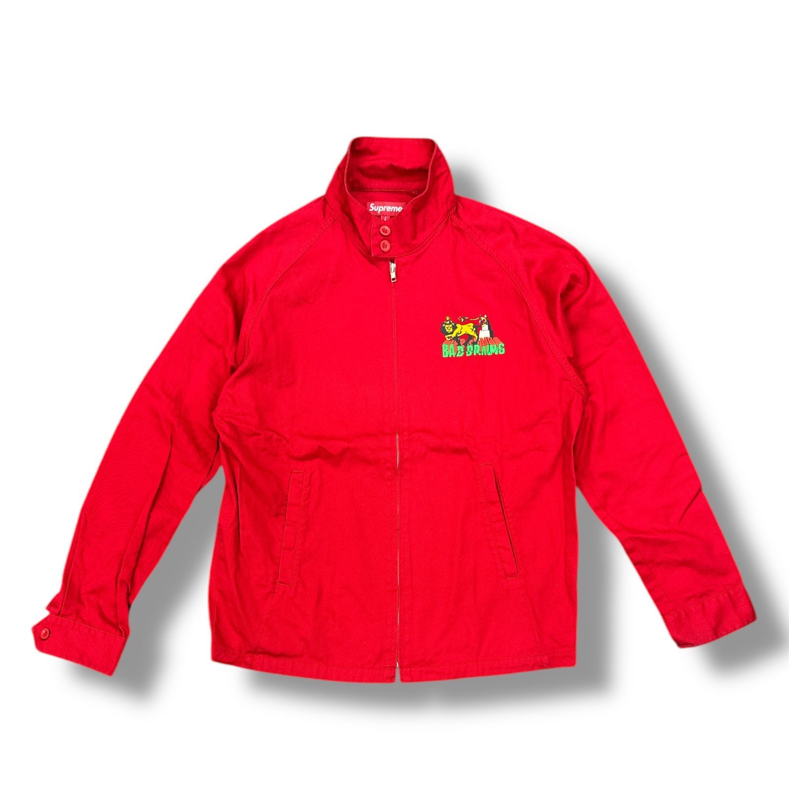 Supreme 08SS Bad Brains Jacket バッドブレインズ ジャケット コラボ ハリントンジャケット スウィングトップ ブルゾン  シュプリーム レッド L 86042A3 - メルカリ