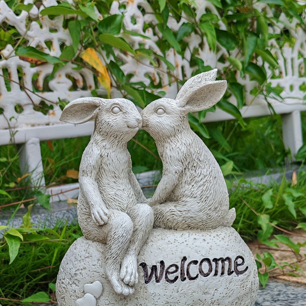うさぎ ガーデニング ガーデン雑貨ラビットフラワーボード オーナメント おしゃれ　置物 ガーデンオーナメント ラビット うさぎ おしゃれ かわいい ガーデン