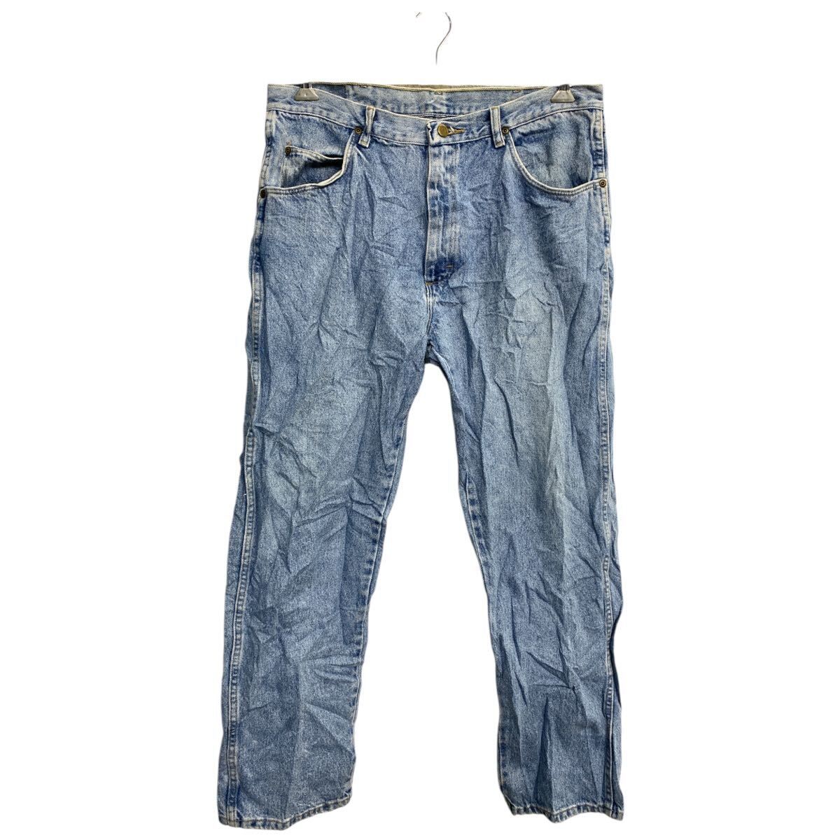 Wrangler デニムパンツ W35 ラングラー ライトブルー 古着卸 アメリカ仕入 2501-328