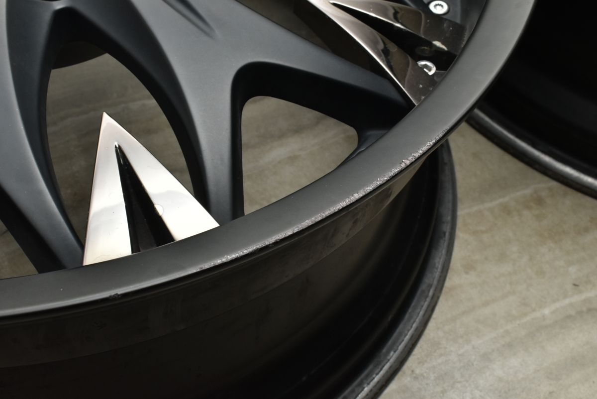 人気ホイール】ドルチェ Dolce DC2 20in 8.5J +43 PCD114.3 4本セット