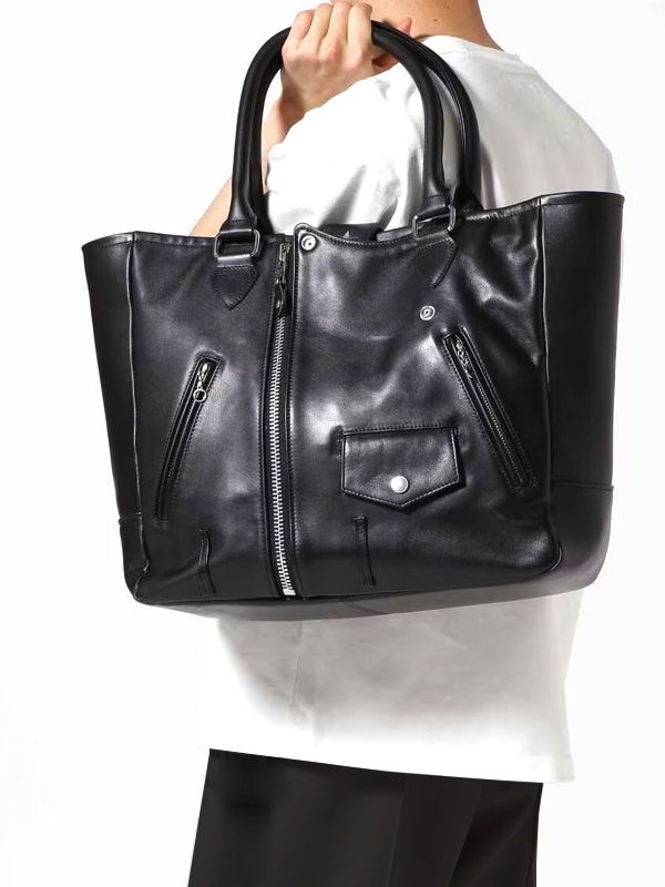 Schott ショット トートバッグ メンズ レディース ブランド 本革 牛革 大きめ RIDERS TOTE BAG ライダース トートバッグ ダブルライダース ワンスター 7824976008