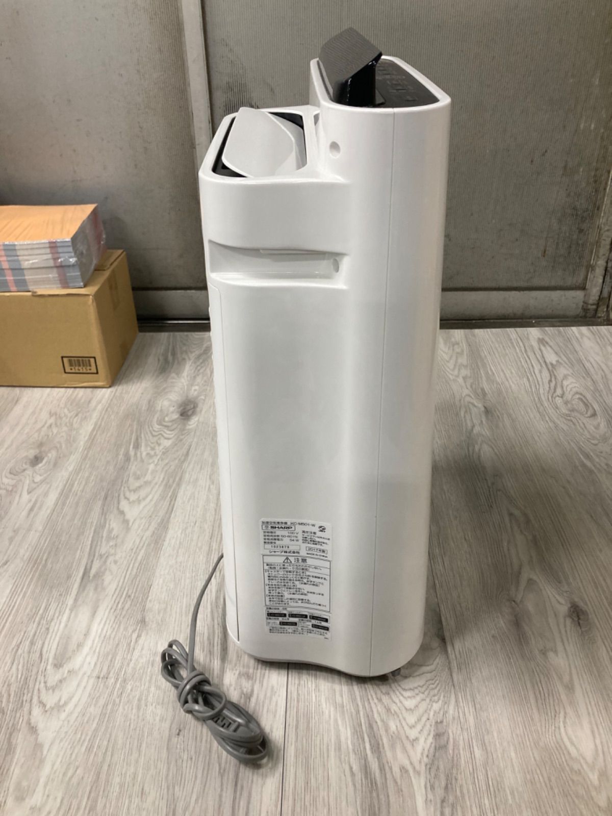 Sharp プラズマクラスター加湿空気清浄機KC-M501 2017年製 中古品 Sharp プラズマクラスター加湿空気清浄機KC-M501 2017年製 中古