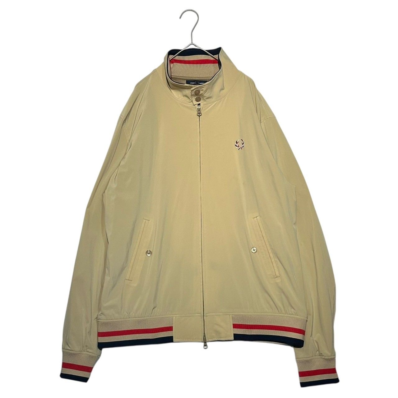 FRED PERRY(フレッドペリー) Logo Embroidery Stretch Swing Top ロゴ 