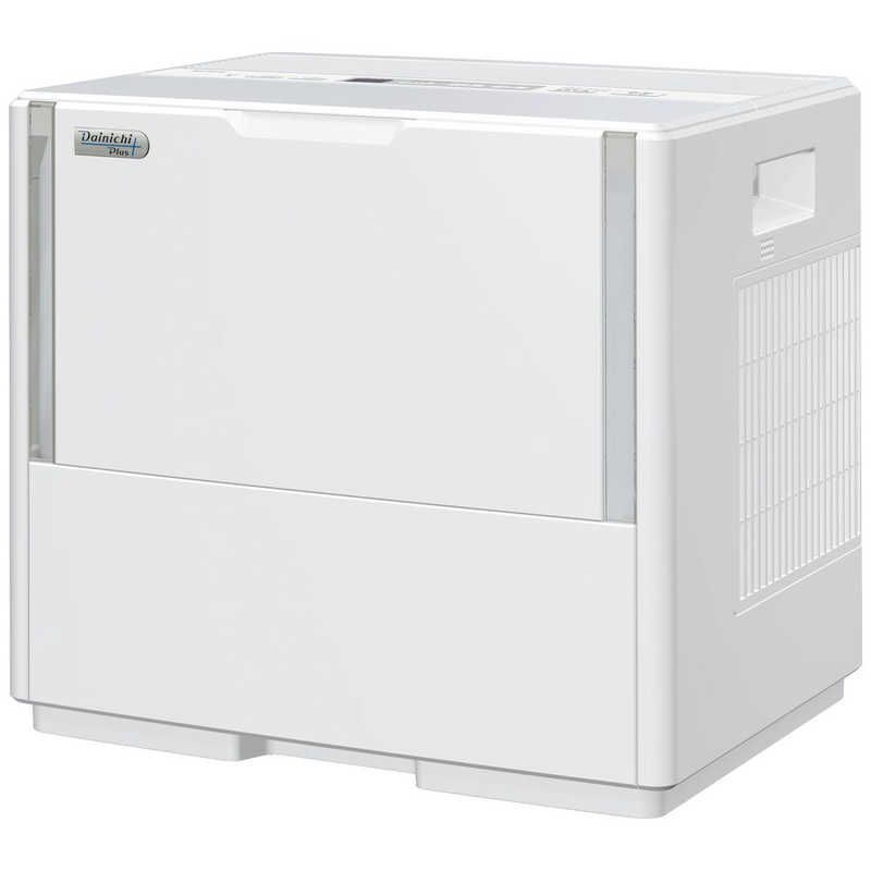 送料無料 ♥ 未開梱 ダイニチ工業 ハイブリッド式加湿器 Dainichi Plus ハイブリッド 加熱＋気化 式 木造30畳|鉄筋50畳 ホワイト HD-PN185-W