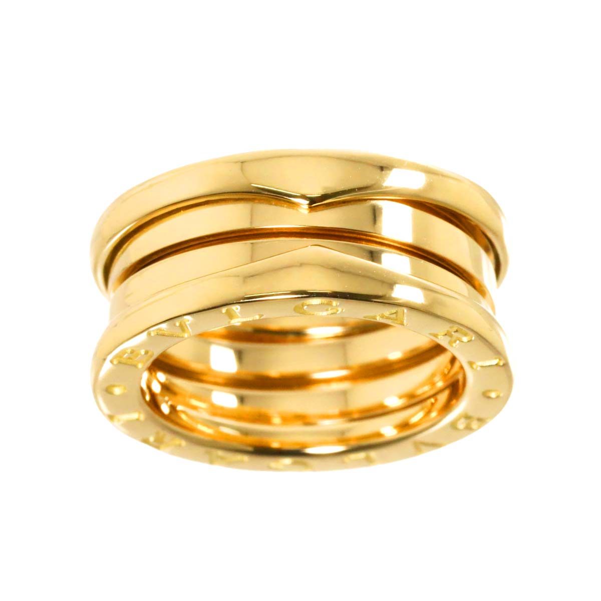 BVLGARI　B-zero　XS　750　K18　YG　ビーゼロ　リング BVLGARI ブルガリ B-zero1 ビーゼロワン 1バンド XS ブルートパーズ