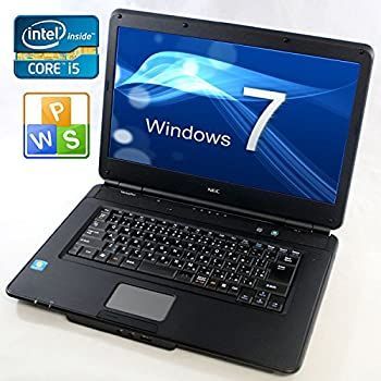 中古】 ノートパソコン 正規 Windows7Pro 無線LAN キングソフト Corei5