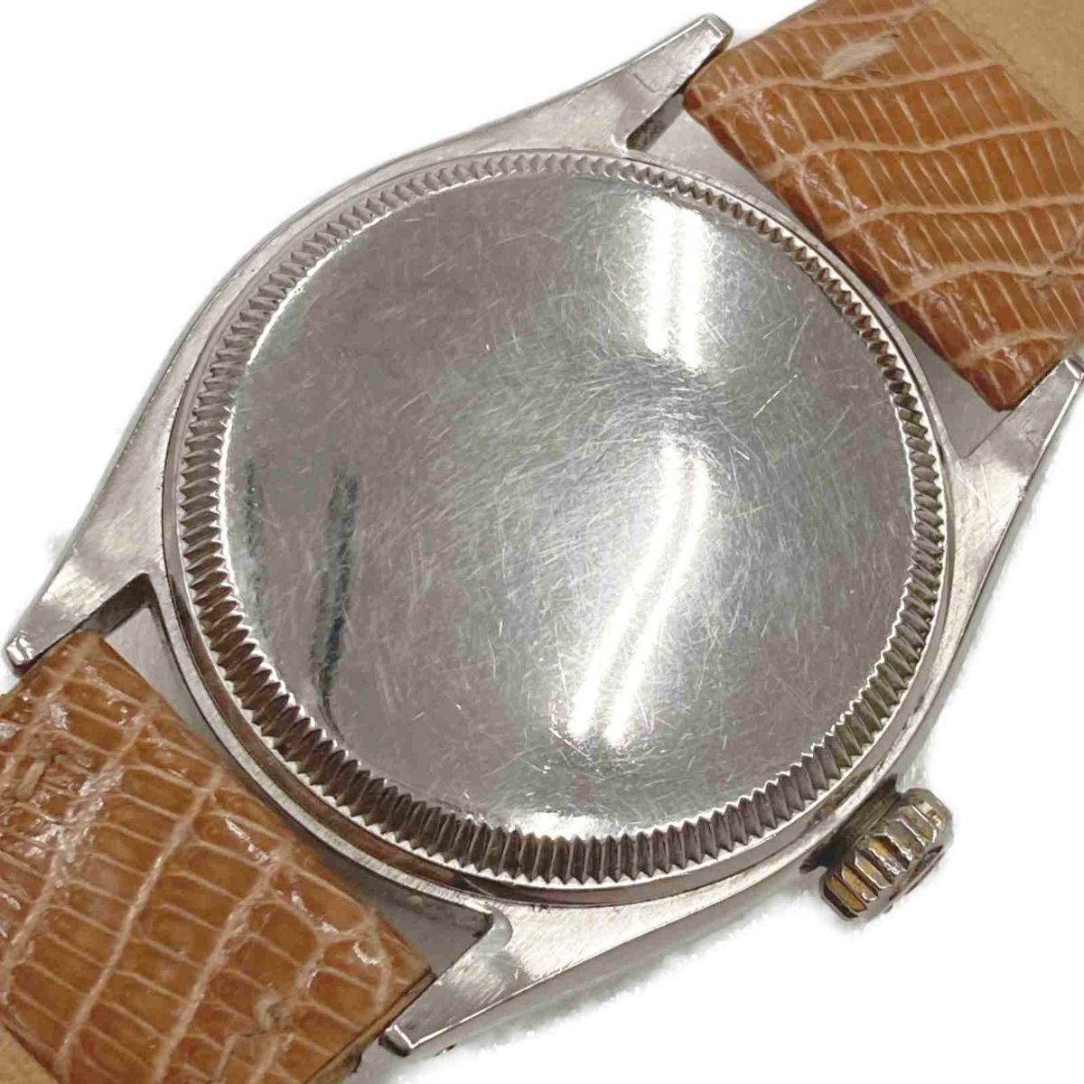 ☆☆ROLEX ロレックス オイスターパーペチュアル バブルバック 6303 ゴールド×シルバー 自動巻き メンズ 腕時計 アンティーク