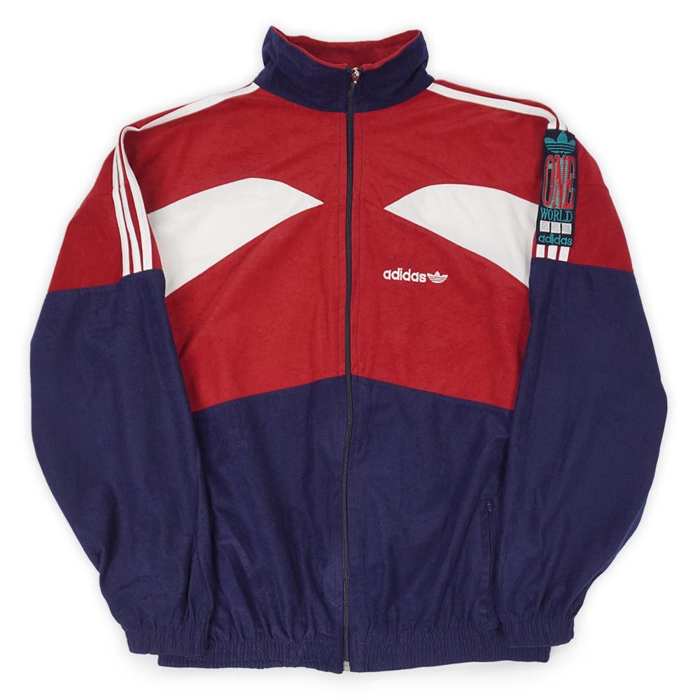 アディダス adidas 80s 80年代 ONE WORLD ベロアトラック