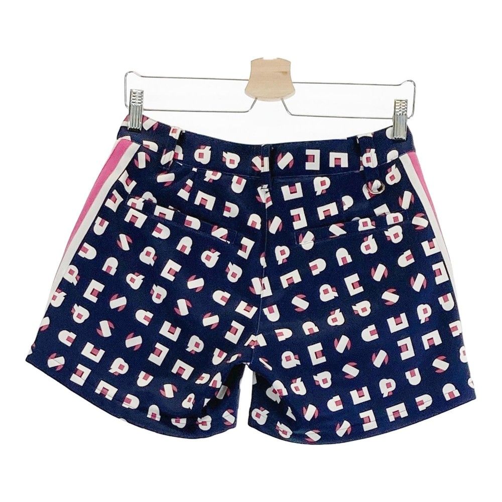 アンパスィレディース ゴルフパンツ Mサイズネイビー サイズ：M AND