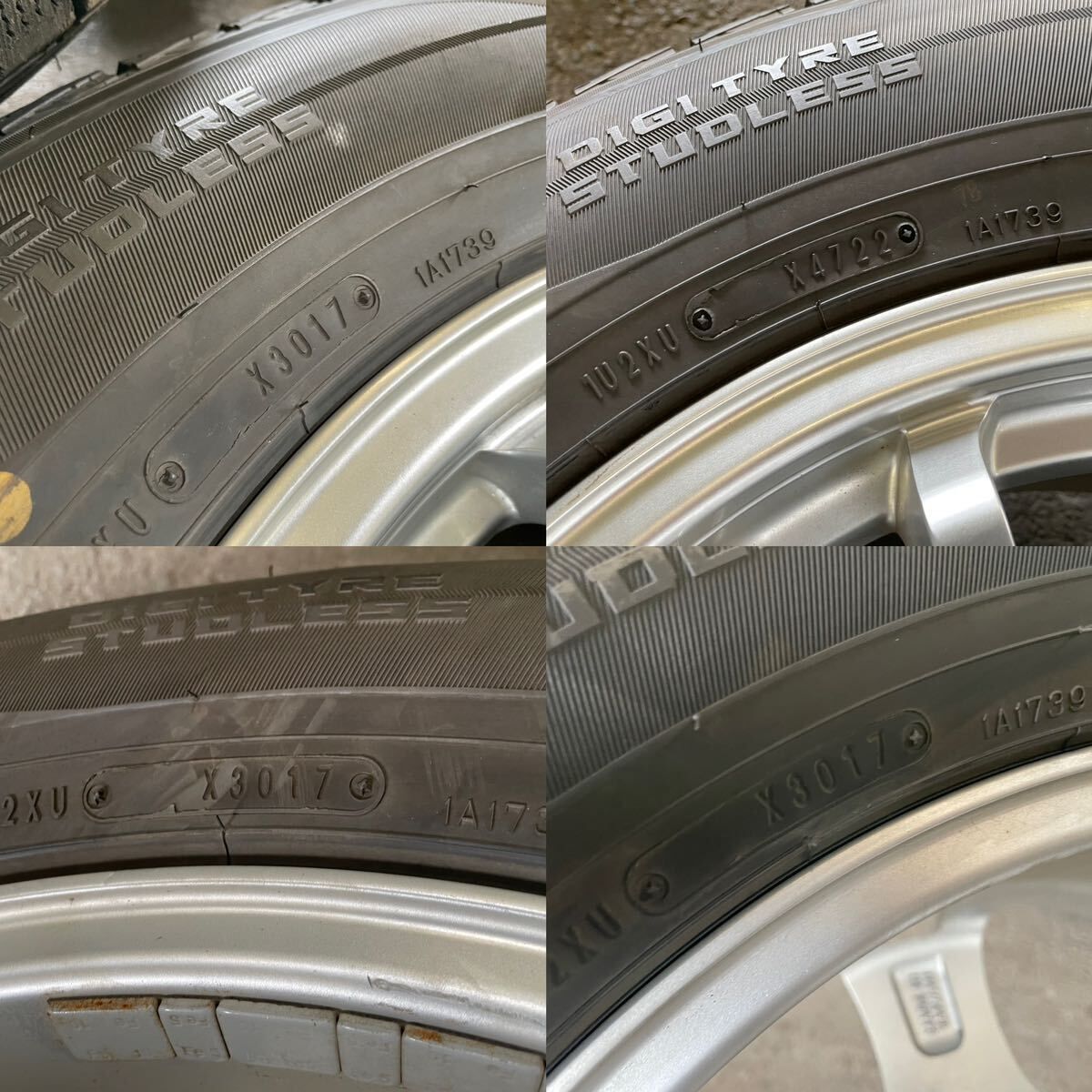 ランクル100、ランクル200に！285/60R18付き中古スタッドレスセット！キーラーフォース×ダンロップSJ8！タンドラ、セコイアにも！