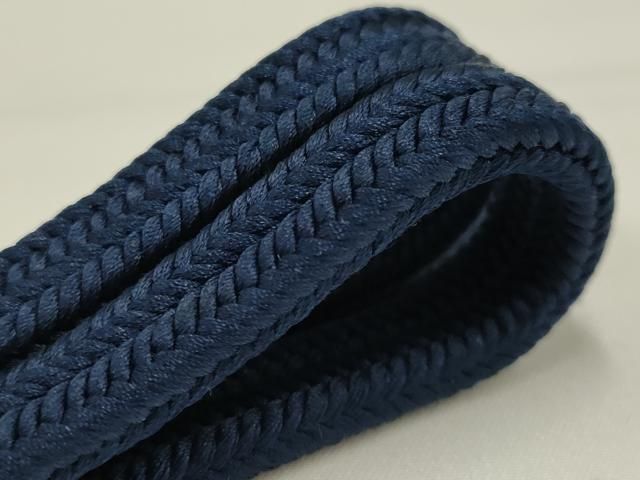 平和屋着物● 上 有職組紐道明 帯締め 冠組 濃藍色 宮内庁御用 国立博物館御用 東京芸術大学御用 AABB3790ay