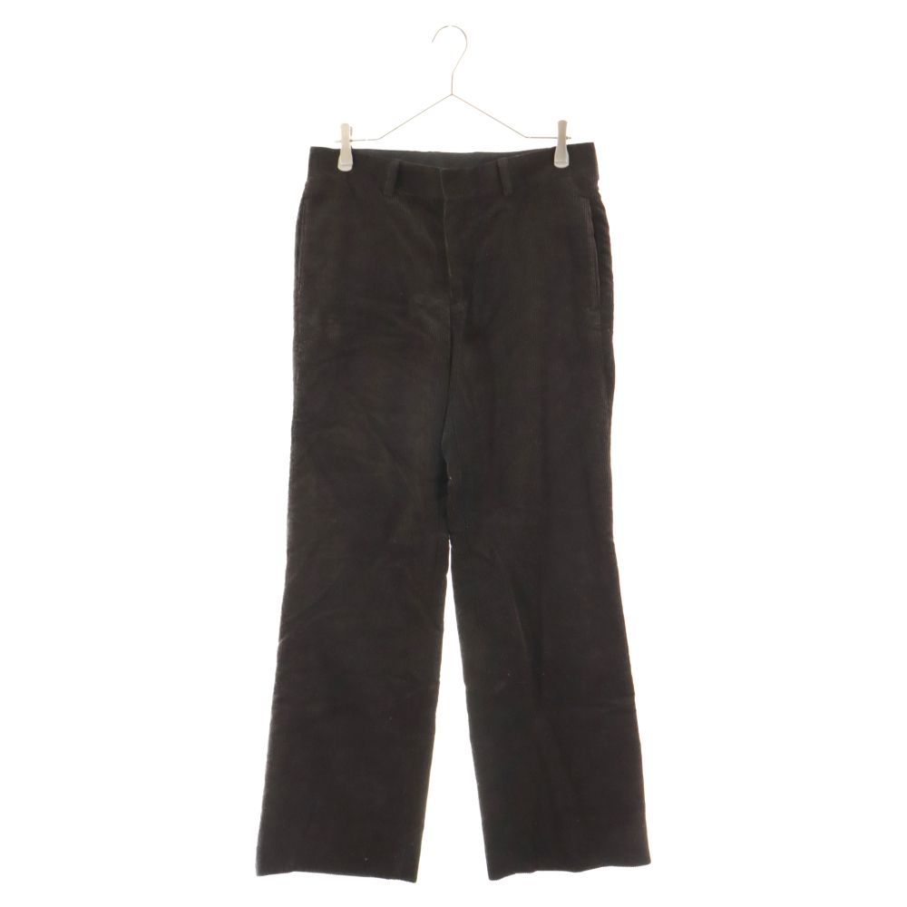 COMOLI (コモリ) 23AW CORDUROY PIPED STEM PANTS コーデュロイ 
