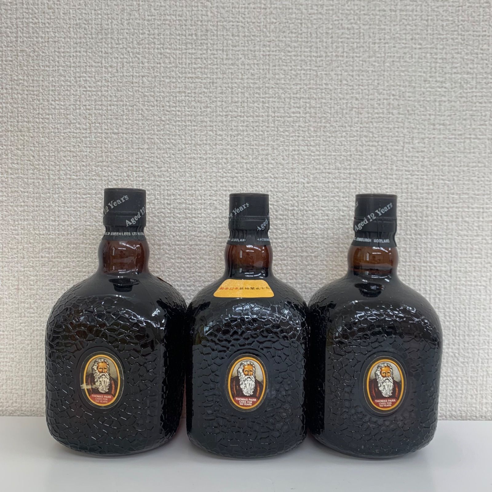 オールドパー 12年 ウイスキー 750ml 未開栓 3本まとめ C666④