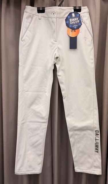 Ld ♥品 ロングパンツ レディース キャロウェイ アパレル Callaway APPAREL ゴルフウェア ホワイト 葛西店