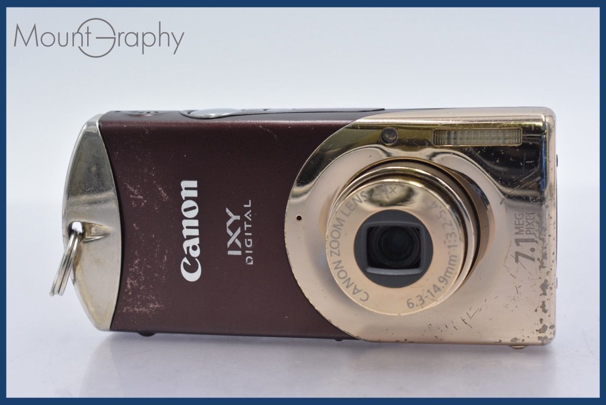 完動品】CANON IXY DIGITAL 60 希少コンデジ 返金保証 IXY DIGITAL 60