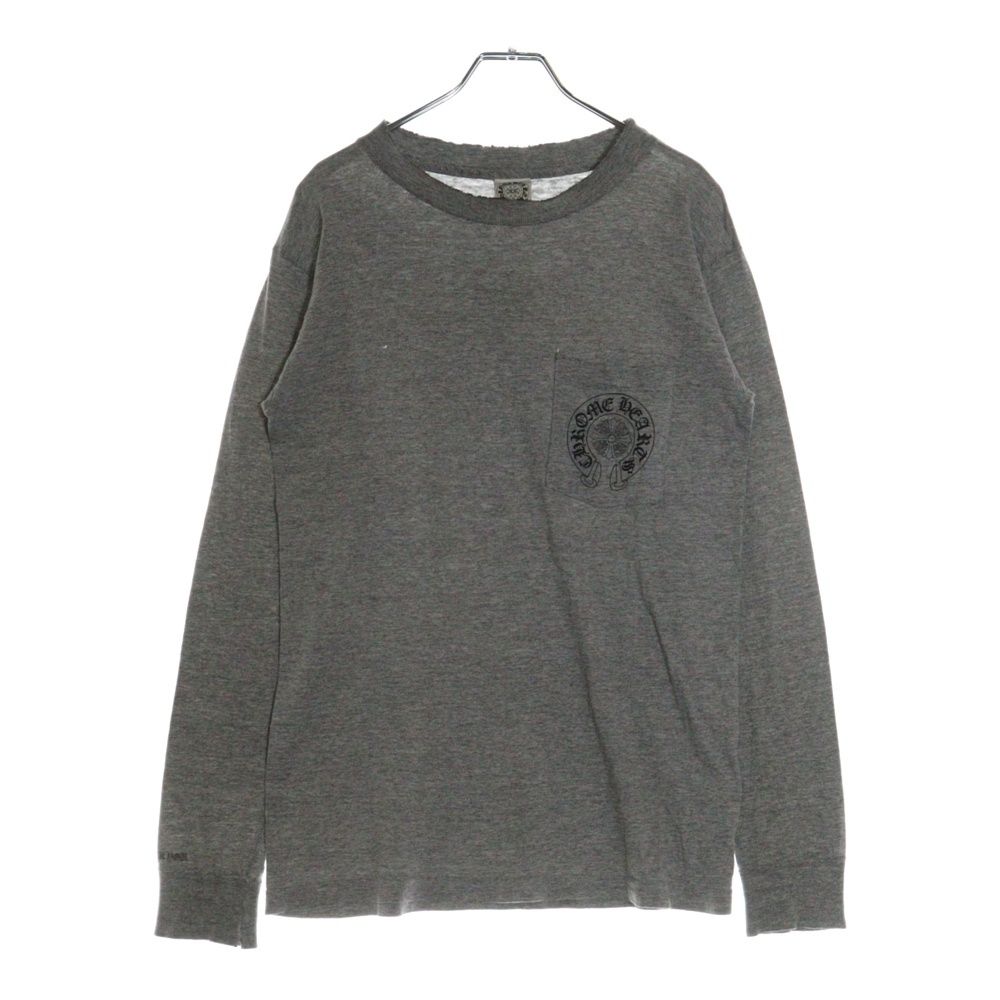 CHROME HEARTS (クロムハーツ) OLD CEMETARY CROSS L/S TEE