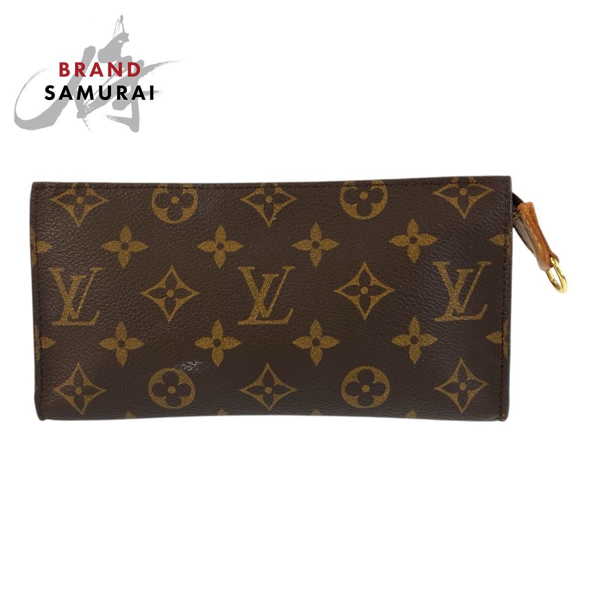 LOUIS VUITTON ルイヴィトン モノグラム ポシェット コンパクト ツール ブラウン ゴールド金具 M51970 ポーチ 小物入れ レディース 504325