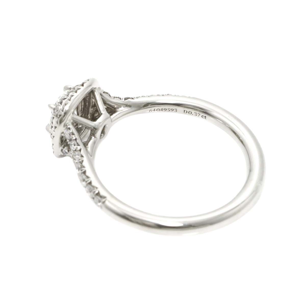 ★Tiffany&Co.★ ソレスト ダイヤリング 定価96.8万 ティファニー TIFFANY&CO. ソレスト 11号 リング ダイヤ 0.37ct