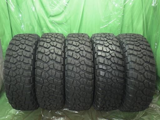 BF Goodrich 22年製 バリ山 BF Goodrich マッドテレーン 255 75R17 5本
