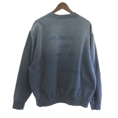 コッキ KHOKI タグ付き 25ss-t-01 Vintage-effect sweatshirt カレッジ