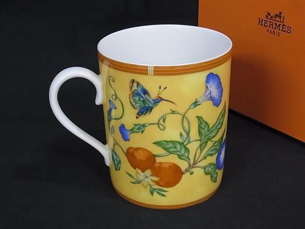 □極美品□ HERMES エルメス シエスタ マグカップ 食器 テーブル